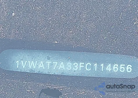 2015 Volkswagen Passat 1.8T Limited Edition from USA, damaged, VIN 1VWAT7A33FC114656